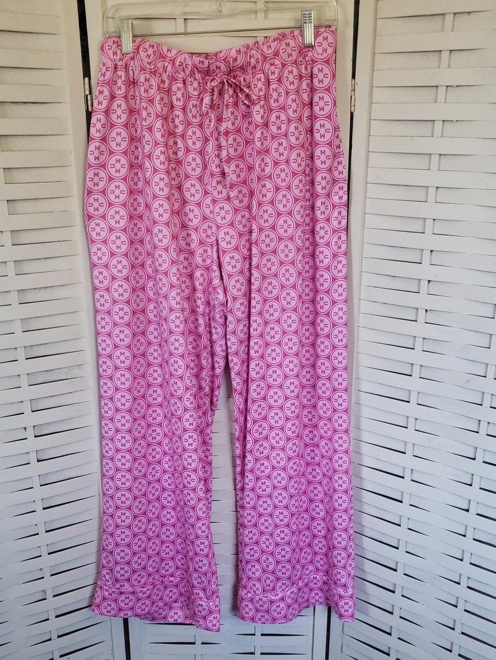 Show Me Your MuMu Pink Printed Drawstring Lounge Pants XXL